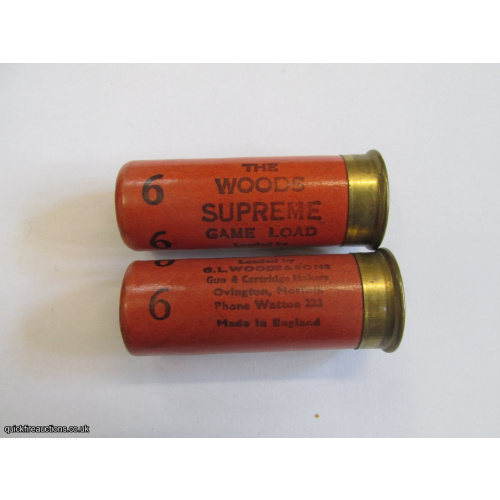 12G WOODS SUPREME GAME LOAD CARTRIDGE  [INERT]