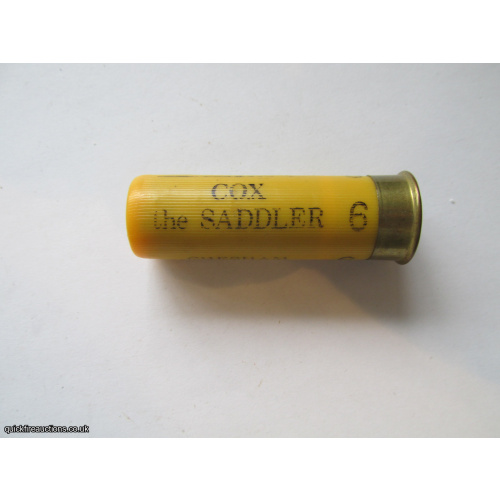 20G COX THE SADDLER CHILTERN ROYALS CARTRIDGE [INERT]