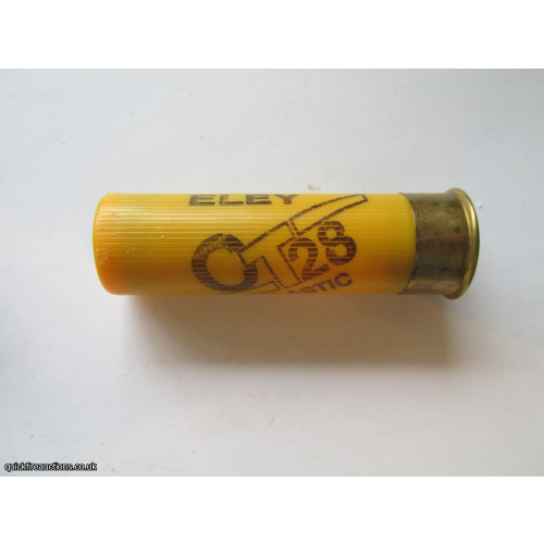 20G ELEY CT 28 PLASTIC DARK YELLOW CARTRIDGE [INERT]
