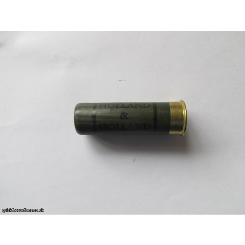 20G HOLLAND & HOLLAND BLACK PRINT CARTRIDGE [INERT]