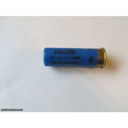 16G HOLLAND & HOLLAND SUPER SIXTEEN CARTRIDGE [INERT]