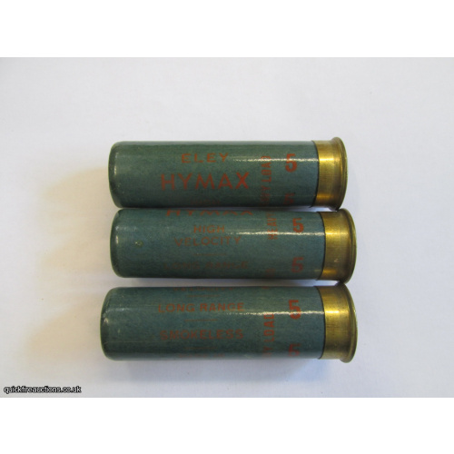 16G ELEY HYMAX HV LR SMOKELESS RED PRINT CARTRIDGE  [INERT]