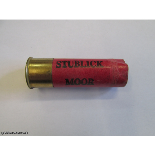 12G STUBLICK MOOR EMPTY FIRED CASE