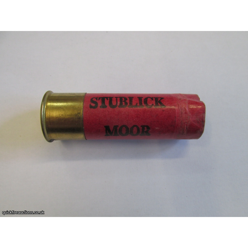 12G STUBLICK MOOR EMPTY FIRED CASE
