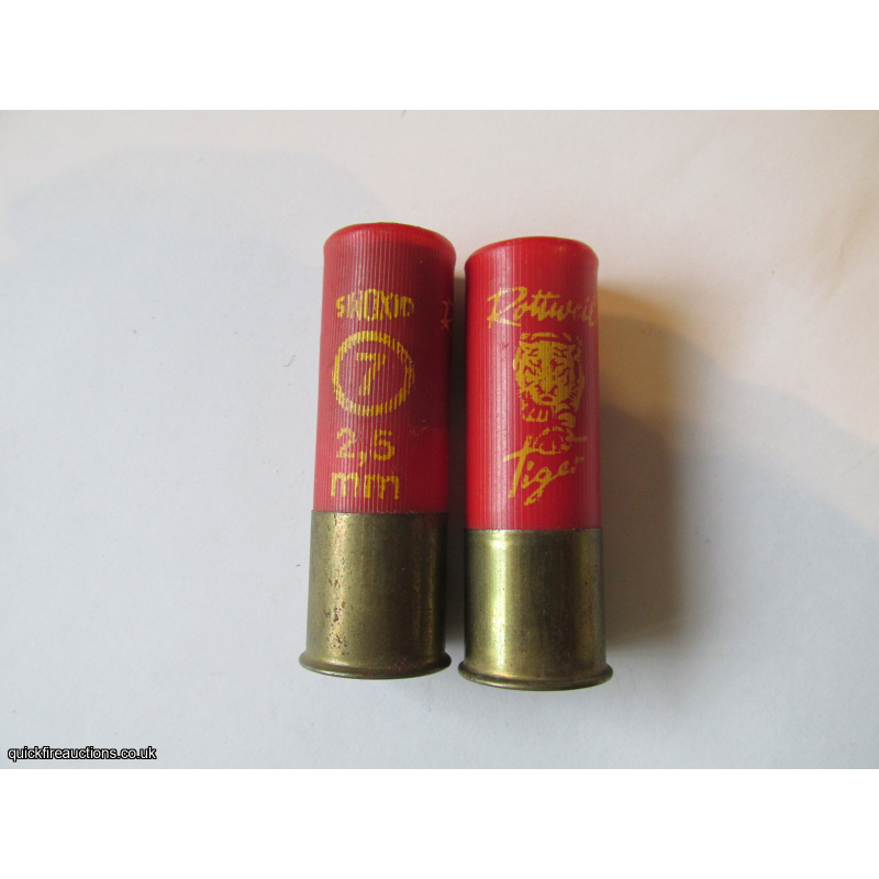 16G ROTTWEIL TIGER 20mm BRASS CARTRIDGE [INERT]
