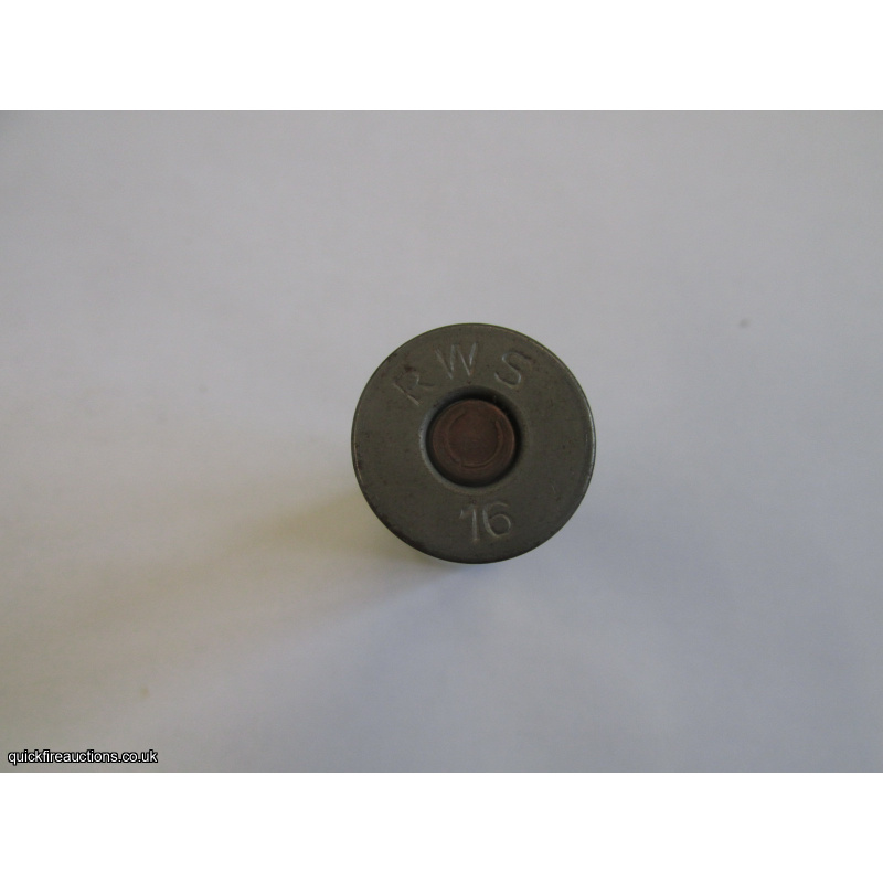 16G R.T.O. R W S PLAIN TUBE CARTRIDGE  [INERT]
