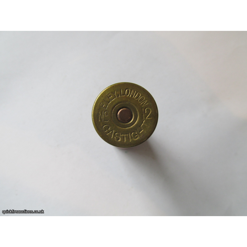 12G R.T.O. ELEY GAS-TIGHT CASE LONDON CARTRIDGE  [INERT]
