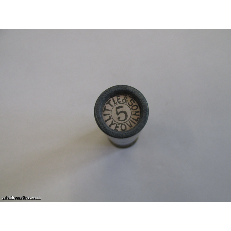 16G R.T.0. TC= LITTLE & SON ELEY DEEP SHELL CASE CARTRIDGE  [INERT]