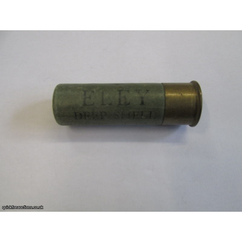 16G R.T.0. TC= DARLOW ELEY DEEP SHELL CASE CARTRIDGE  [INERT]