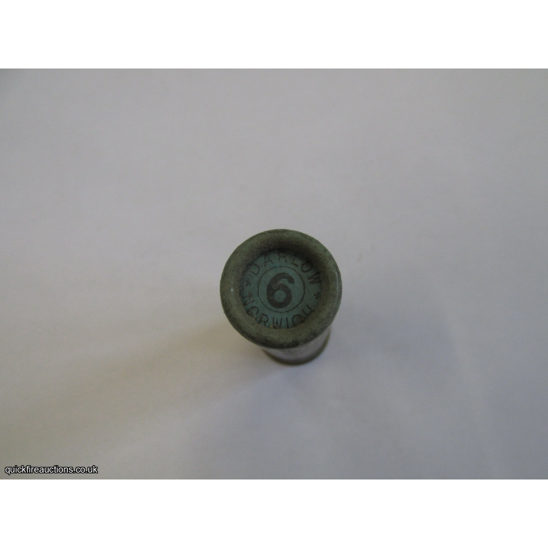 16G R.T.0. TC= DARLOW ELEY DEEP SHELL CASE CARTRIDGE  [INERT]
