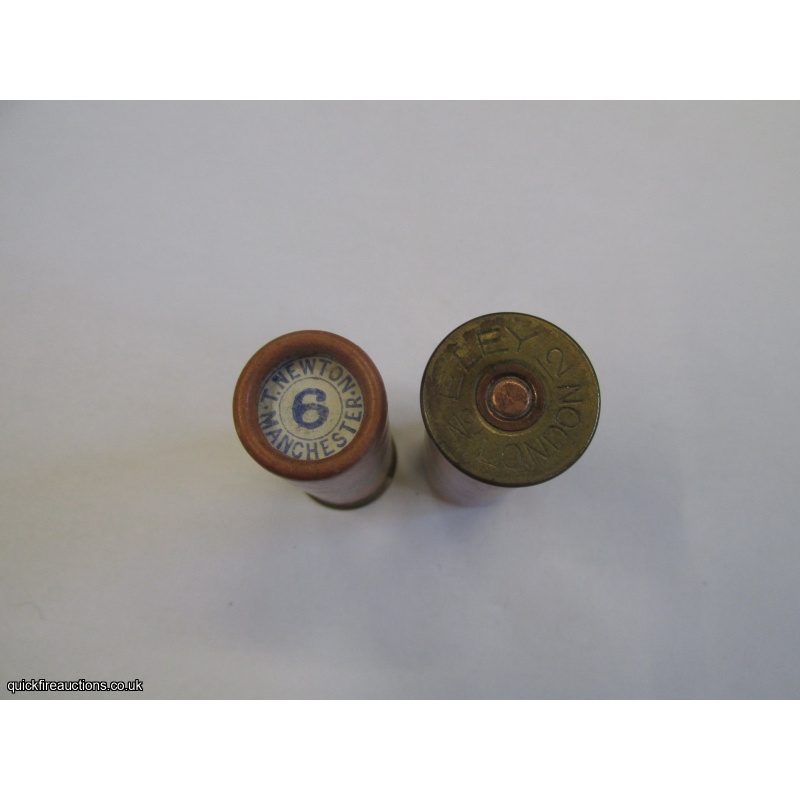 12G R.T.0. TC= T NEWTON MANCHESTER, ELEY GRAND PRIX CARTRIDGE  [INERT]