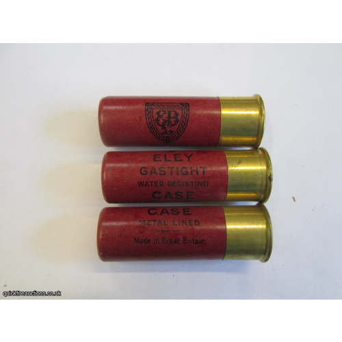 12G R.T.O. ELEY GASTIGHT CASE CARTRIDGE   [INERT]
