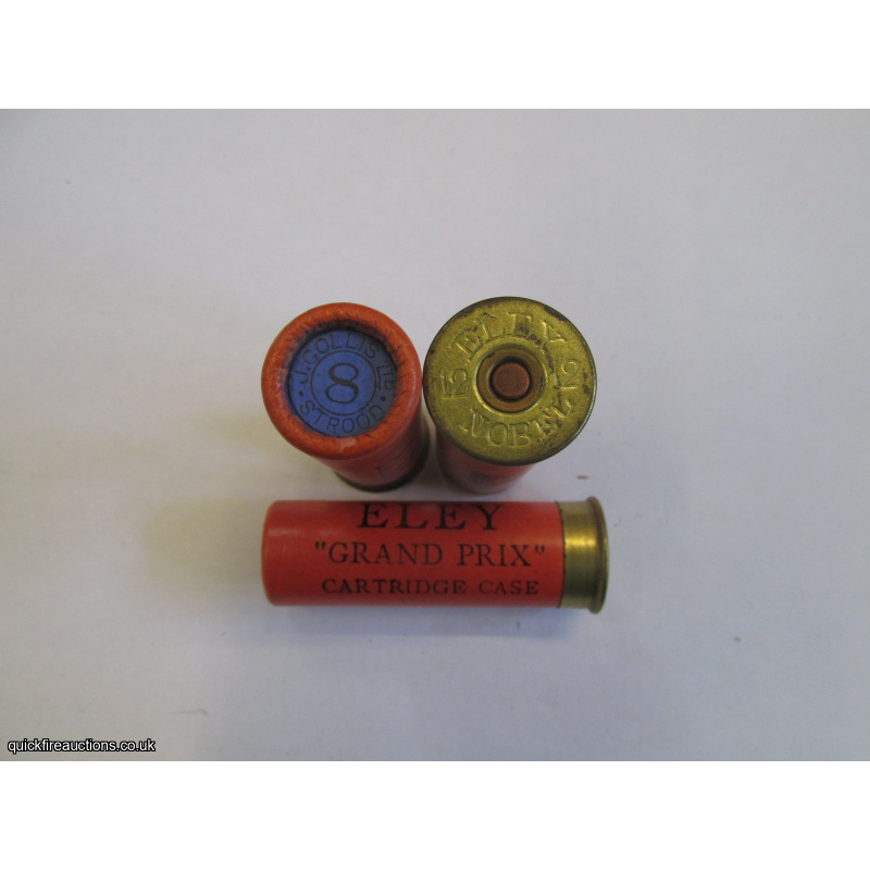 12G R.T.O.TC= J.COLLIS STROOD ELEY GRAND PRIX DUMMY LOADED NOBEL CARTRIDGE  [INERT]