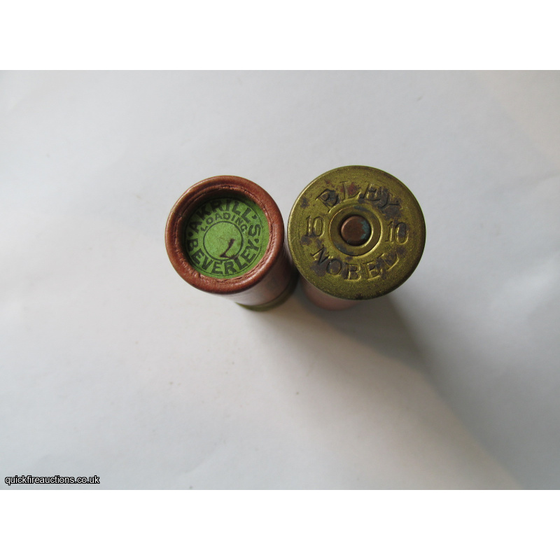10G R.T.O. TC = AKRILLS ELEY GASTIGHT QUALITY CASE NOBEL CARTRIDGE  [INERT]