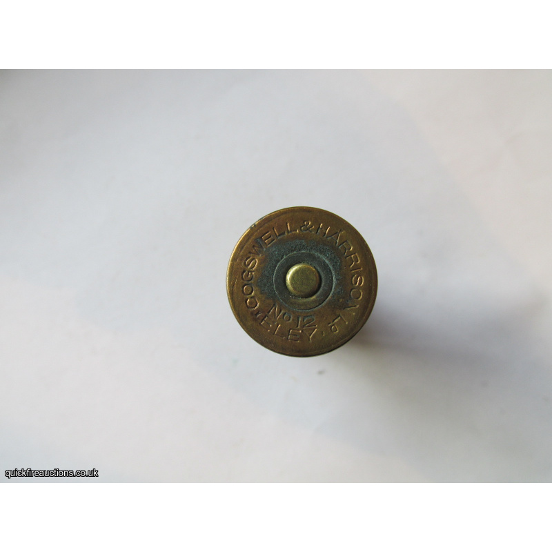 12G R.T.O. COGSWELL & HARRISON ELEY BRASS EJECTOR CARTRIDGE  [INERT]