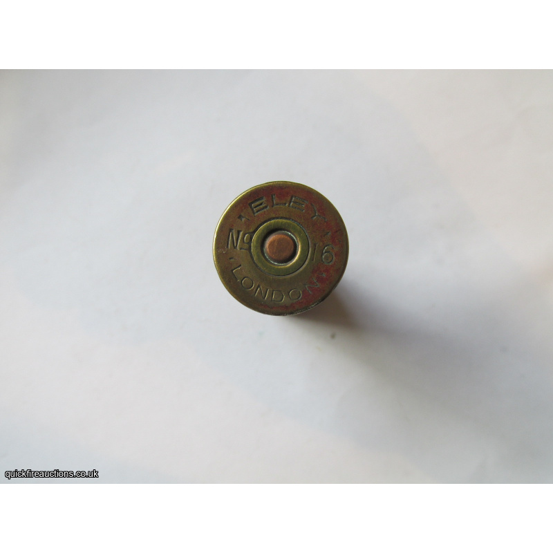 16G R.T.O. ELEY'S GAS-TIGHT FOR SCHULTZE POWDER LONDON CARTRIDGE  [INERT]