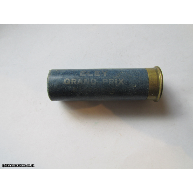 16G R.T.O. ELEY GRAND PRIX SM DIA SILVER PRINT NOBEL CARTRIDGE  [INERT]