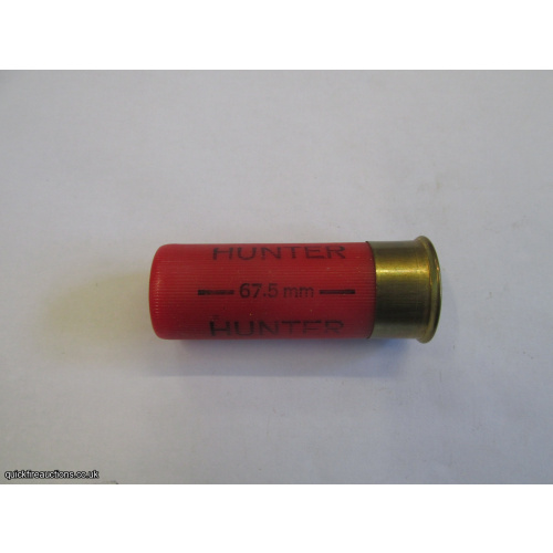 12G HUNTER  CARTRIDGE [INERT]