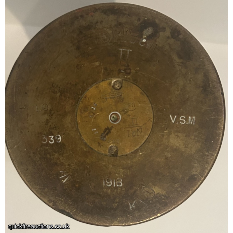 13pr 9 Cwt trench art 