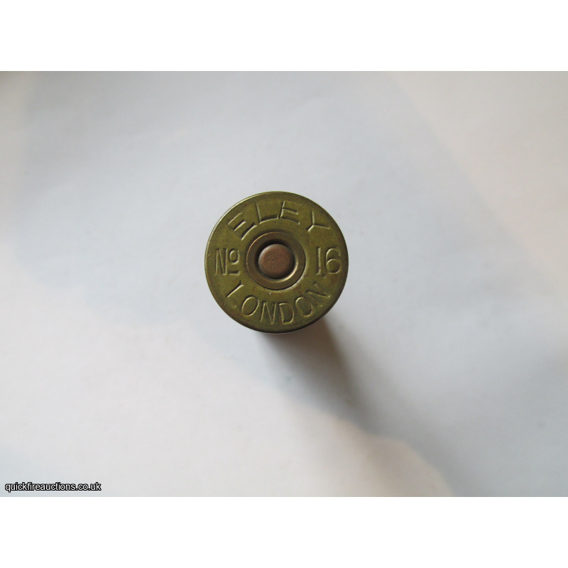 16G R.T.O. TC= AKRILL ELEY E.B. NITRO LONDON CARTRIDGE  [INERT]
