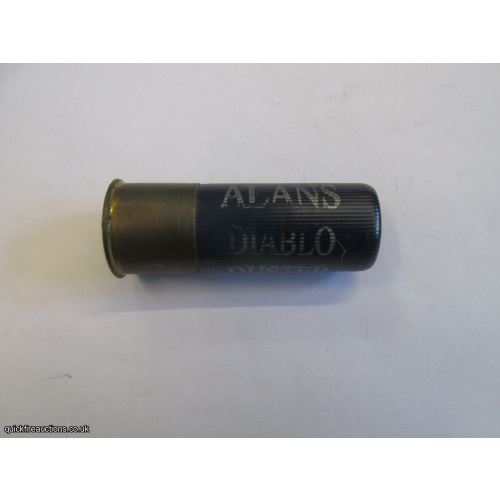 12G ALANS DIABLO DUSTER CARTRIDGE [INERT]