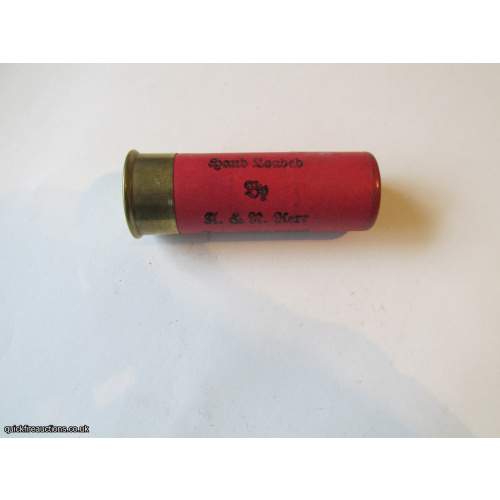 12G R.T.O. KERR HAND LOADED BY CARTRIDGE  [INERT]
