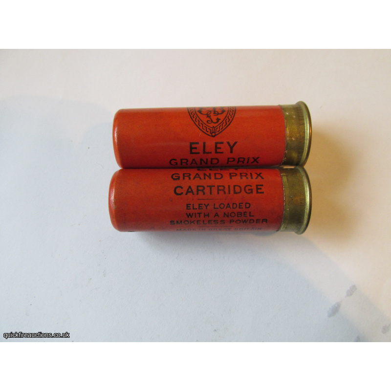 12G R.T.O. ELEY GRAND PRIX NOBEL SMOKELESS CARTRIDGE  [INERT]