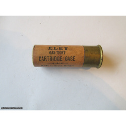 12G R.T.O. ELEY GAS-TIGHT CASE LONDON CARTRIDGE  [INERT]