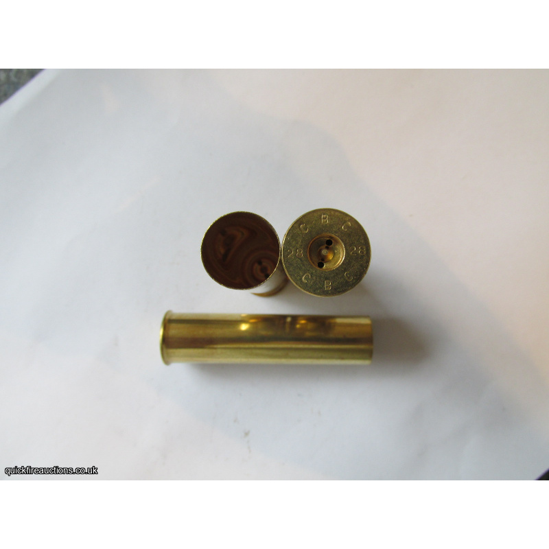 28G NEVER LOADED  C B C TYPE 2 PRIMER EMPTY BRASS CASE