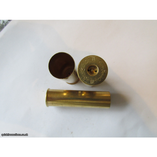 20G NEVER LOADED C B C  TYPE 2 PRIMER EMPTY BRASS CASE