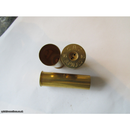 16G NEVER LOADED  C B C  S.PAULO TYPE 2 PRIMER EMPTY BRASS CASE