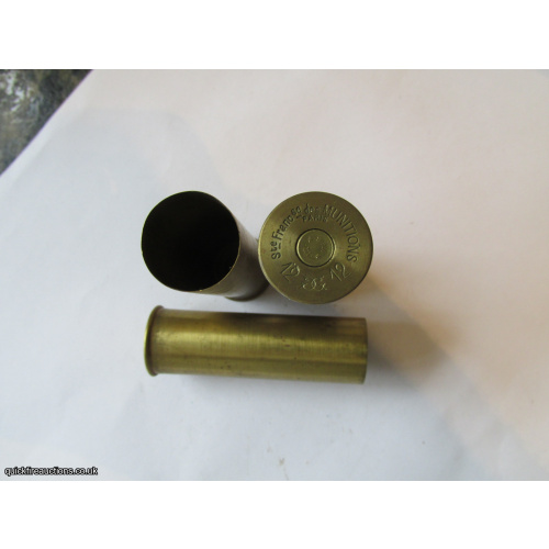 12G NEVER LOADED Ste Franc se des MUNITIONS PRIMED EMPTY BRASS CASE
