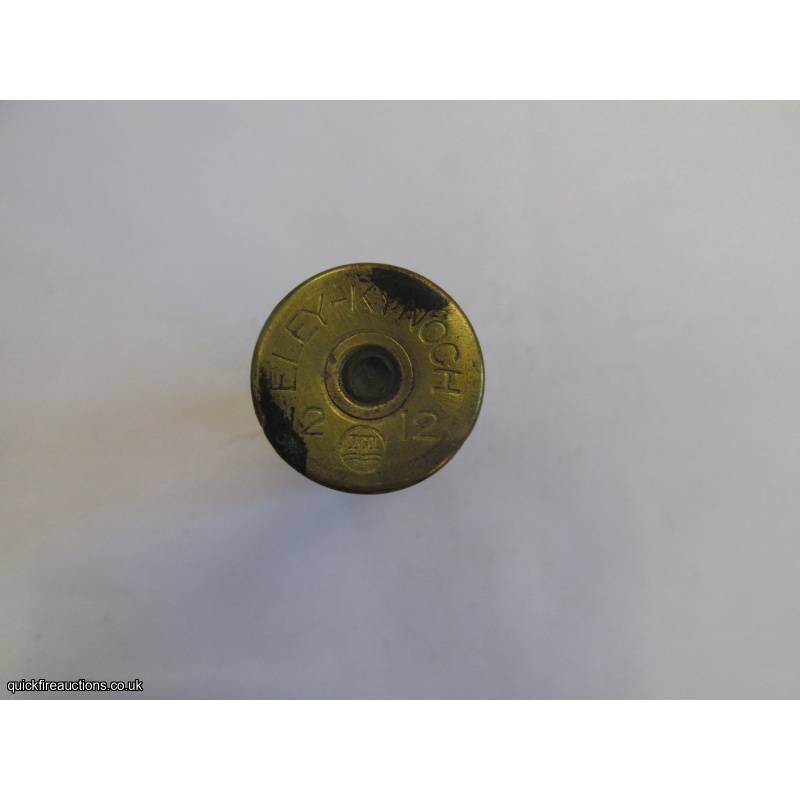 12G ELEY-KYNOCH ICI EMPTY EJECTOR BRASS CASE