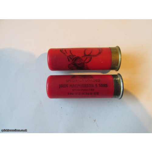 12G R.T.O. JOHN MACPHERSON ROYAL CARTRIDGE [INERT]
