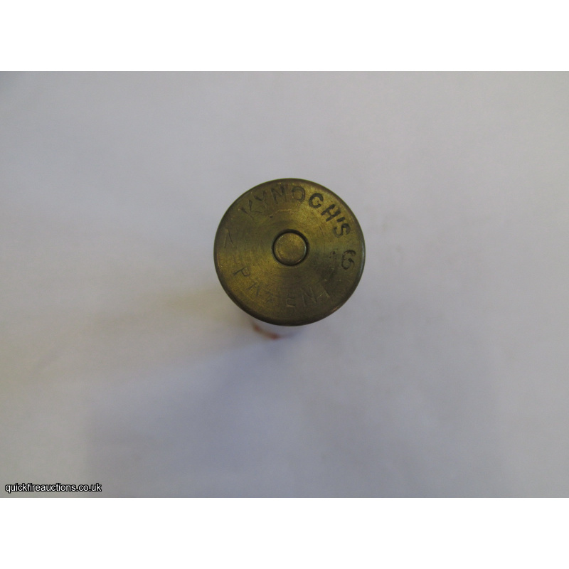 16G KYNOCHS PATENT EJECTOR EMPTY BRASS CASE