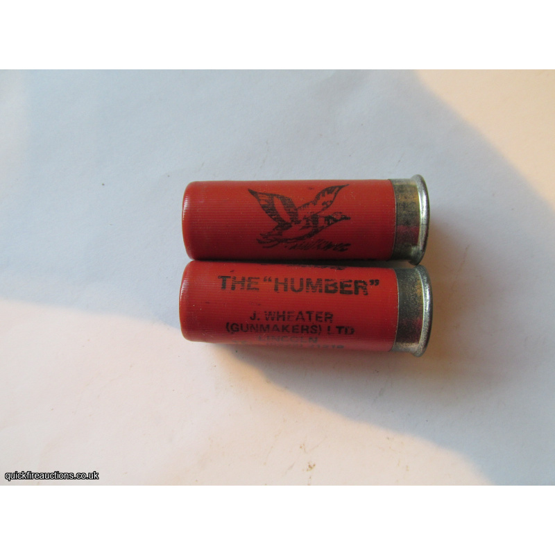 12G WHEATER THE HUMBER CARTRIDGE [INERT]