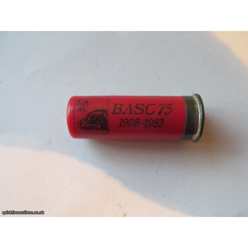 12G BASC 75 1908-1983 CARTRIDGE [INERT]