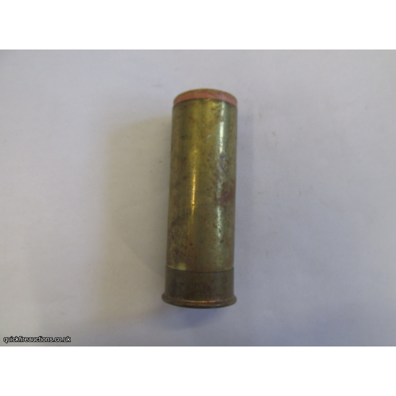 12G TC= GRIFFITHS SKIPTON, ELEYS EJECTOR BRASS CARTRIDGE  [INERT]
