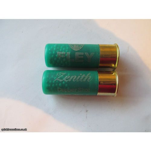 12G ELEY ZENITH COPPER SHOT CARTRIDGE [INERT]
