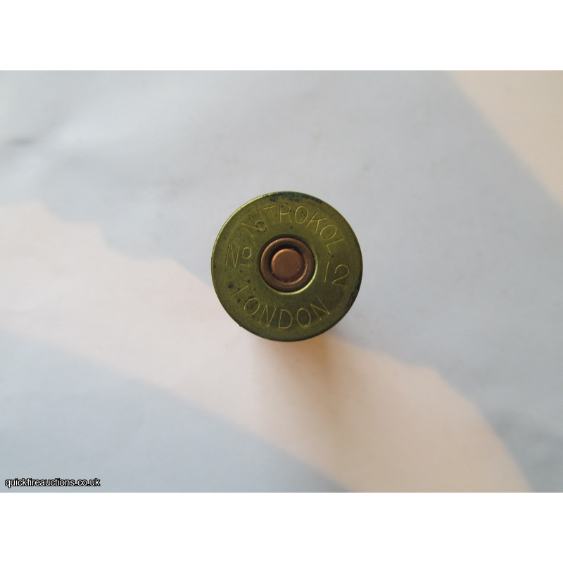 12G R.T.O. NITROKOL POWDER CO ROVER CARTRIDGE  [INERT]