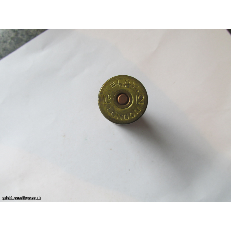 12G R.T.O. ELEY GRAND PRIX SMOKELESS DIAMOND N.I. LONDON CARTRIDGE  [INERT]