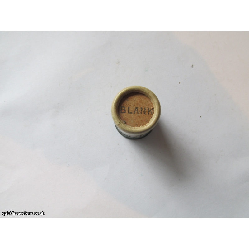 12G R.T.O. ELEY WAR-TIME ISSUE BLANK CARTRIDGE  [INERT]