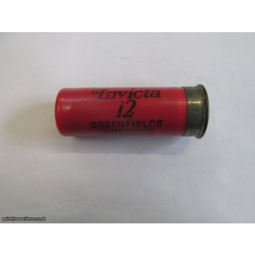 12G GREENFIELDS INVICTA CARTRIDGE [INERT]