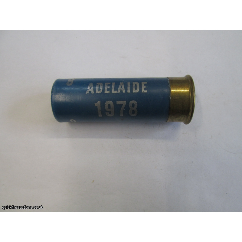 12G ACTA BLUE STAR ADELAIDE 1978 CARTRIDGE [INERT]