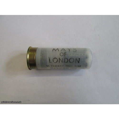 12G MAYS OF LONDON CARTRIDGE [INERT]