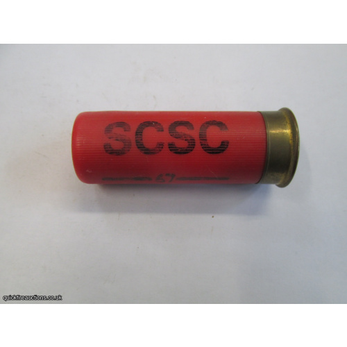 12G SCSC CARTRIDGE [INERT]