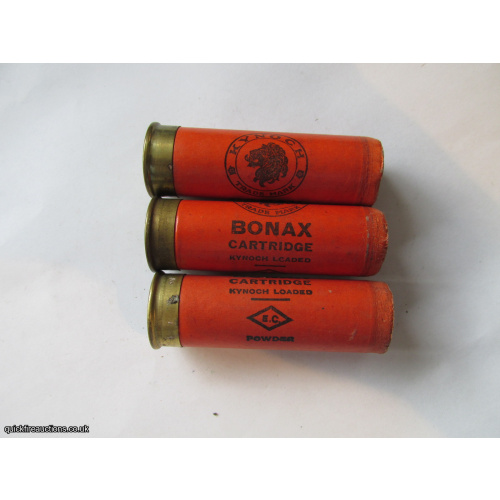 12G R.T.O. KYNOCH BONAX EMPTY FIRED CASE