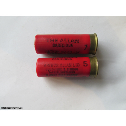 12G ALLAN THE ALLAN CARTRIDGE [INERT]