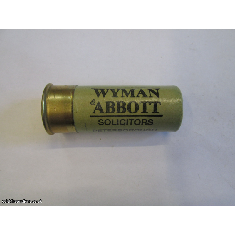 12G WYMAN ABBOTT SOLICITORS CARTRIDGE  [INERT]