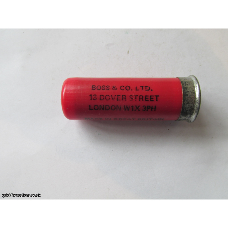 12G R.T.O. BOSS & CO LTD DOVER STREET CARTRIDGE [INERT]